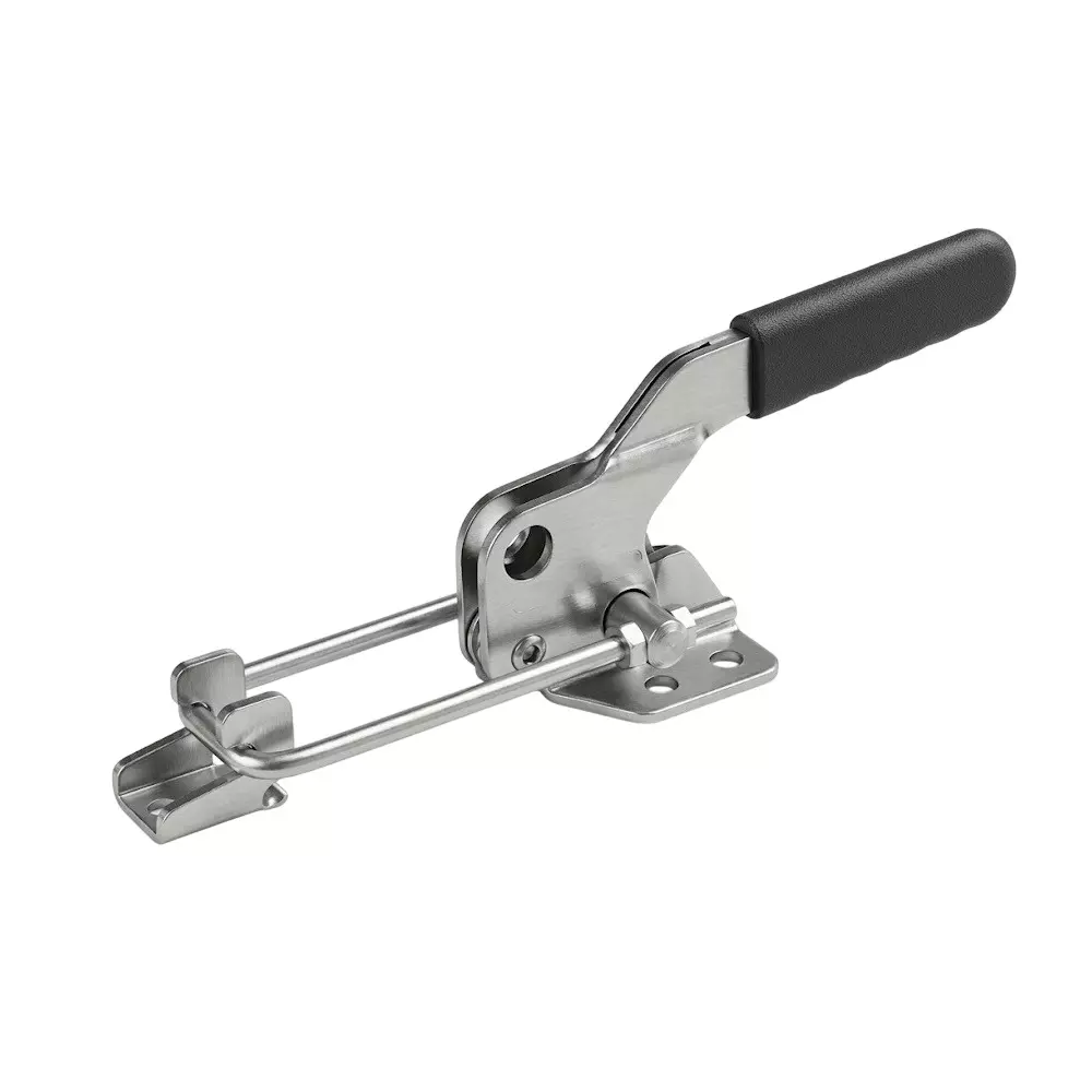 Tool Fast Pull Action Clamp Latch Type Horizontal Cum Vertical Manual Operating Mode Stainless Steel for Industrial Use, PAC-8-HV-S.S