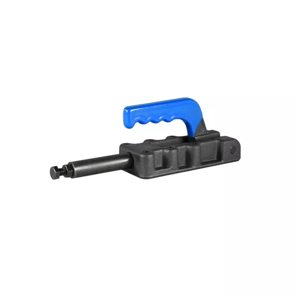Sandfield CP-Series Plunger Action Nose Mounted Toggle Clamp Heavy Gauge Steel Chemi Black M12x50 mm Spindle, CP75