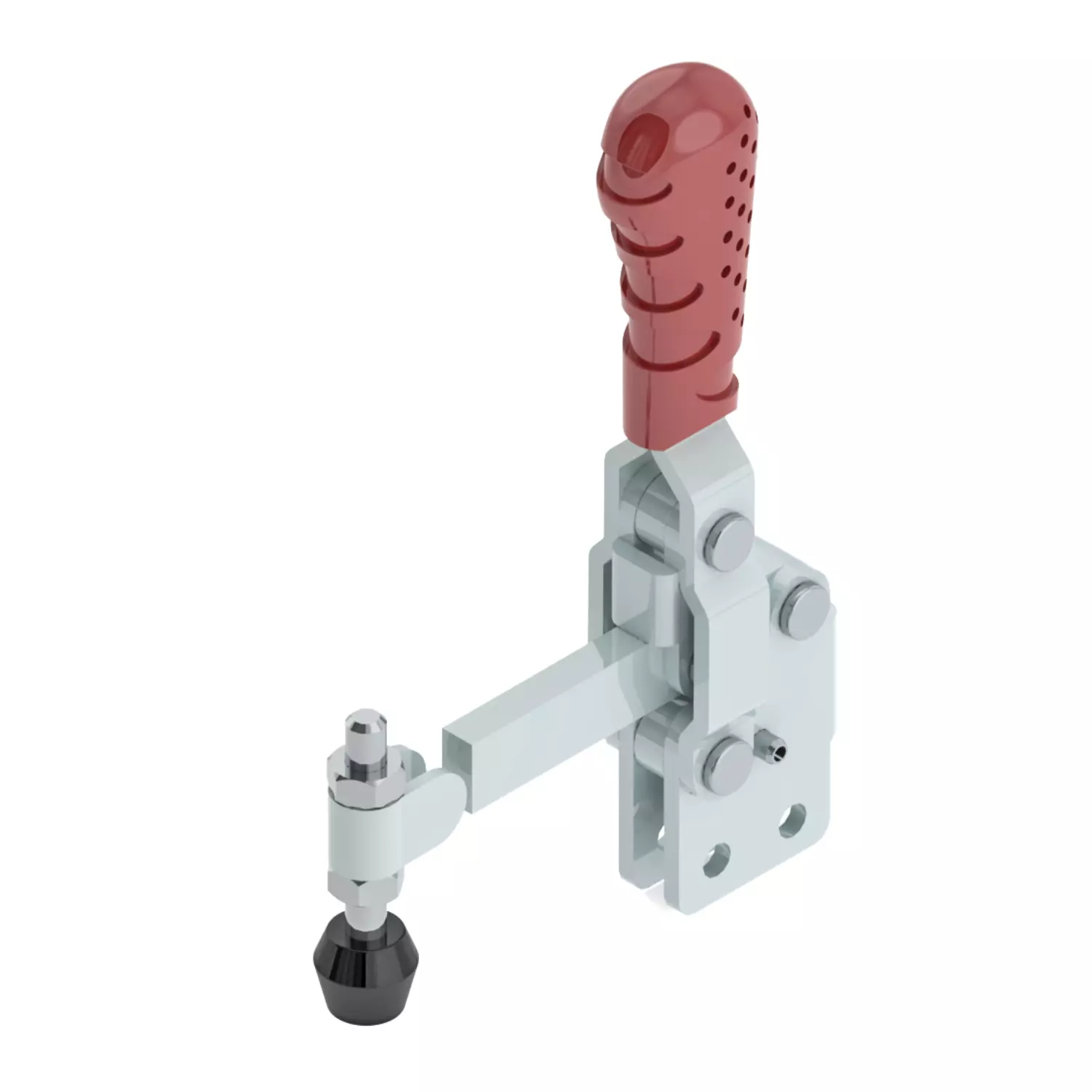 STEEL-SMITH Vertical Hold Down Action Medium Duty Clamps Straight Base 5.9 kN, VTC-2535-SB-BS