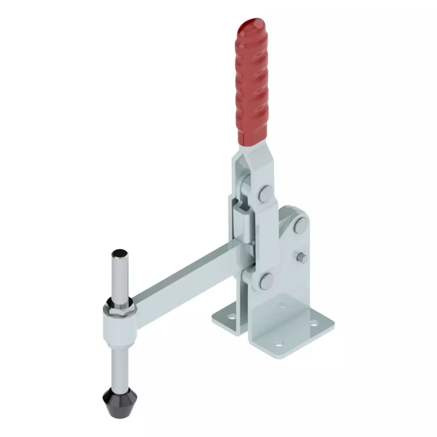 STEEL-SMITH Vertical Hold Down Action Medium Duty Clamps Flanged Base 5.9kN, VTC-85150-SF