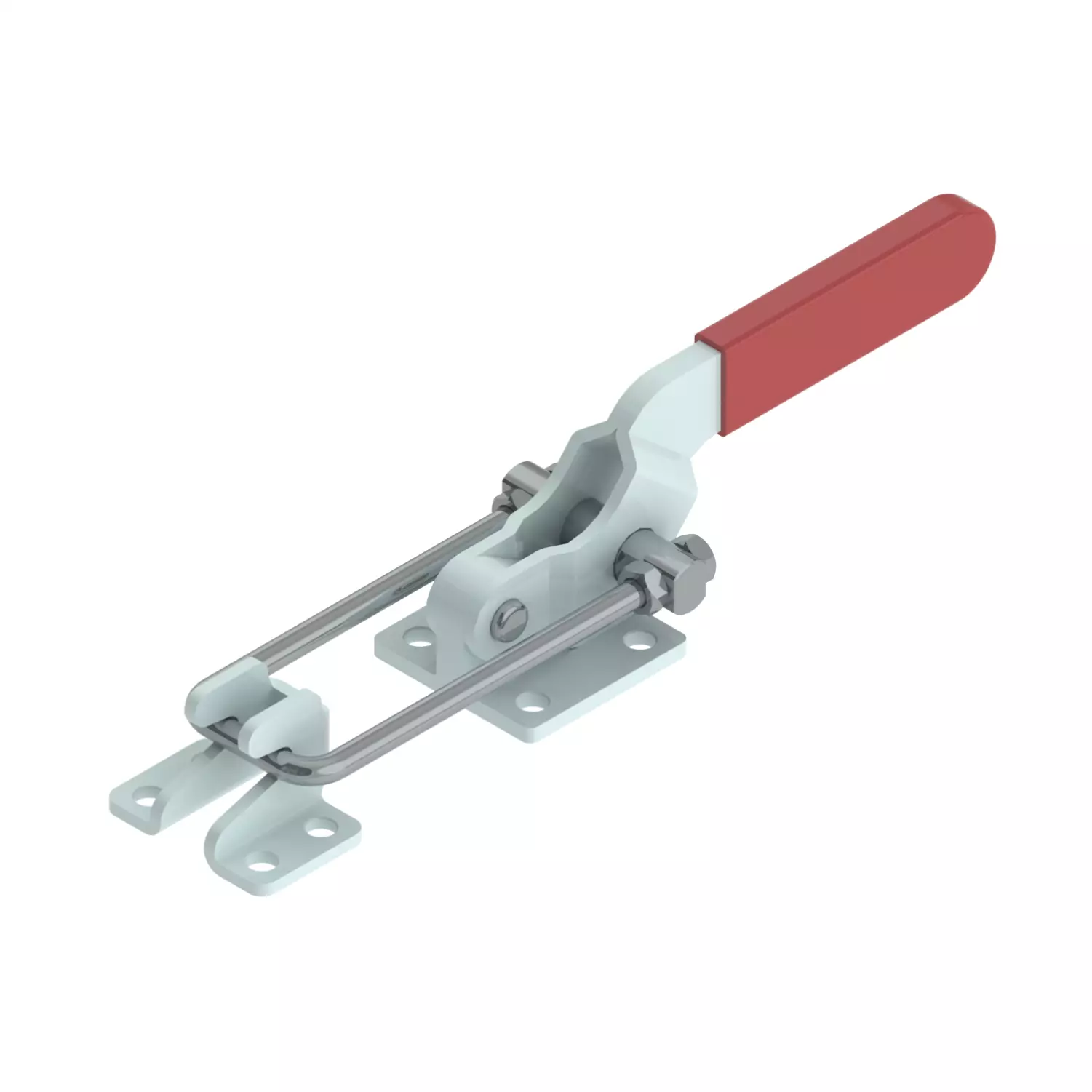 STEEL-SMITH Pull Action Clamp Flanged Base 9.3 kN, PAH-2445-M25-SS