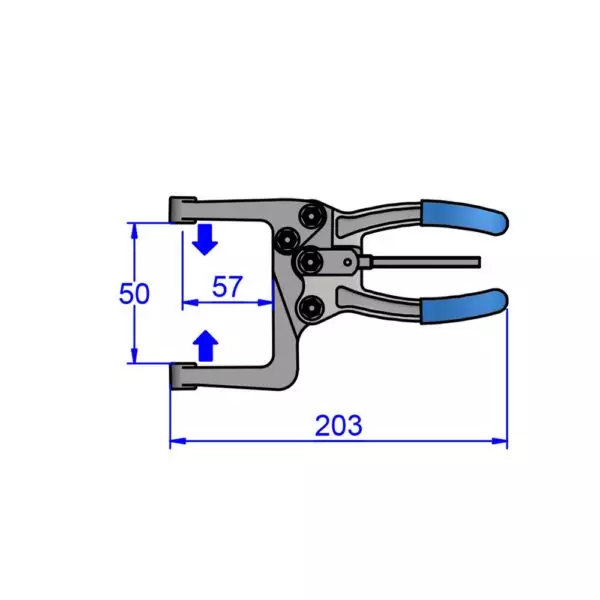 sandfield-hook-action-toggle-clamp-mild-steel-zinc-plated-m10x70-mm-spindle-p51-plier-clamp-ms-cast