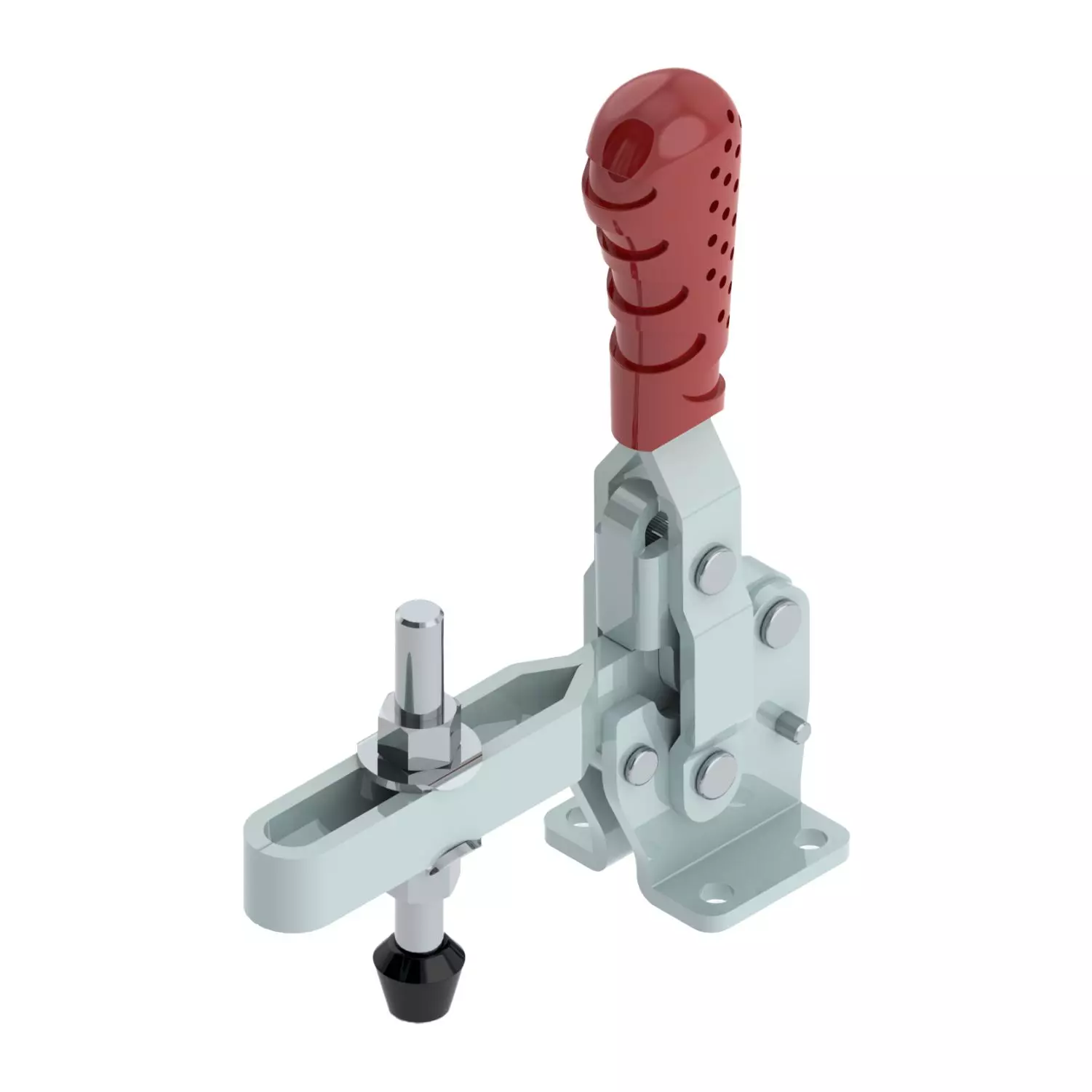 STEEL-SMITH Vertical Hold Down Action Toggle Clamp Flanged Base 4.4kN, VTC-247-U