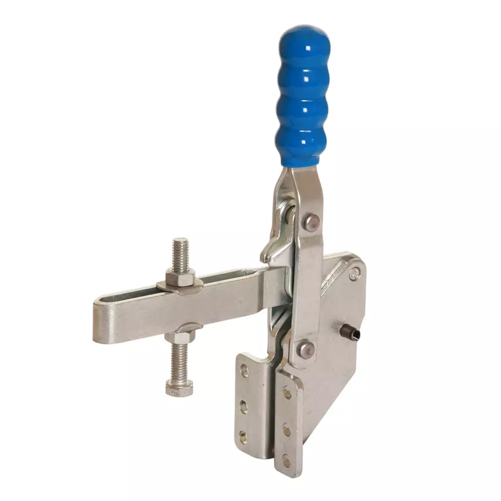 Sandfield MG-Series Vertical Action Hold Down Toggle Clamp Front Mount Mild Steel Adjustable 97 mm Bar Length, MG86 UF