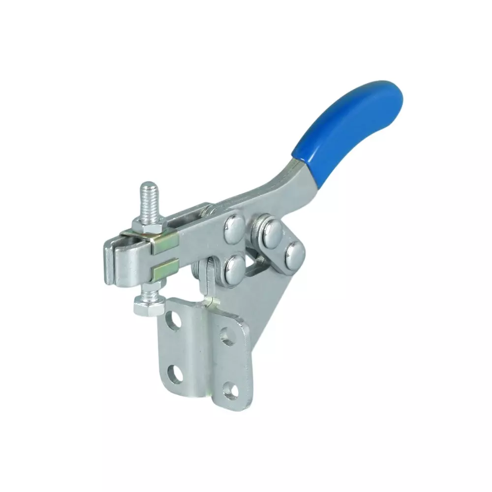 Sandfield MH-Series Horizontal Action Toggle Clamp Front Mount Heavy Gauge Steel Adjustable 34 mm Bar Length, MH3 UF