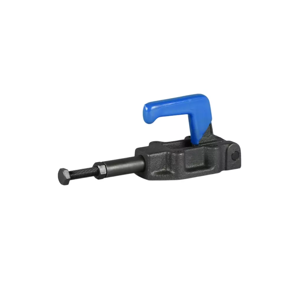 Sandfield CP-Series Plunger Action Nose Mounted Toggle Clamp Heavy Gauge Steel Chemi Black M8x65 mm Spindle, CP95