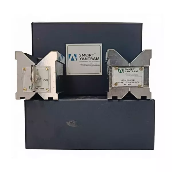 SMART YANTRAM Magnetic V Block 100x95x75 mm, 934 S (Pack of 2)