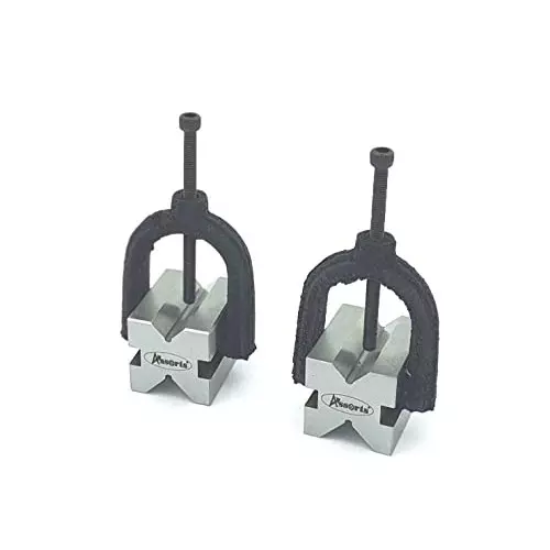 Assorts V Block Pair Tool Steel 32x32x40 mm Size for Enhanced Stability