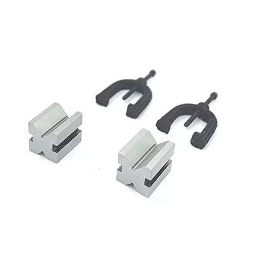 Assorts V Block Pair Tool Steel 32x32x40 mm Size for Enhanced Stability