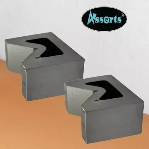 Assorts V Block Pair Cast Iron 75x56x31 mm Size for Enhanced Stability