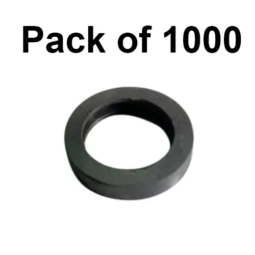 Polytech Valve Washer LS Standard Size NBR-SBR Black, PEASVWLSBL (Pack of 1000 Pcs)