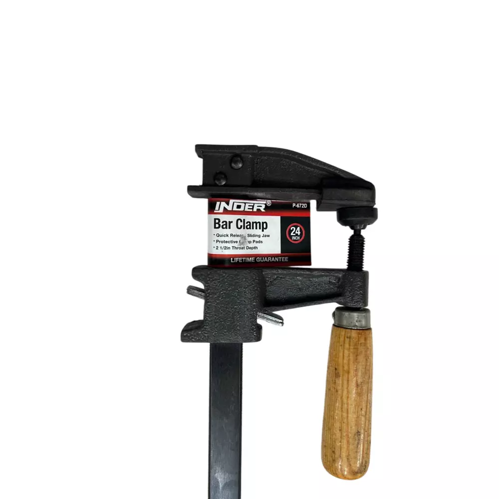 Inder 24 Inch QUICK RELEASE WOOD BAR CLAMP P-672D