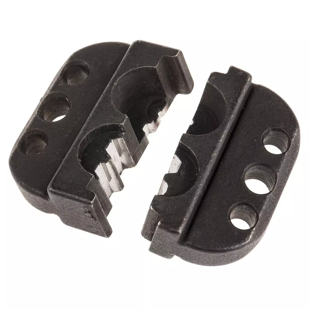 RS PRO Crimp Die Set 2 Piece Black Die, Screw Insulated 3 Port, 2823502