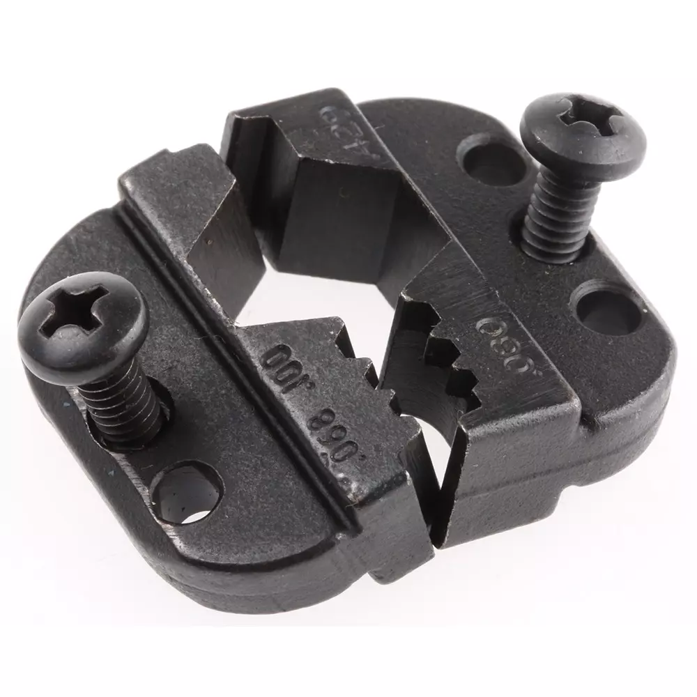 RS PRO Crimp Die Set 2 Piece Black Screw, Die Insulated 3 Port, 2418396