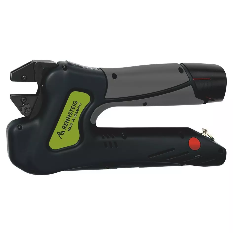 RENNSTEIG Crimping Tool 0.08 - 50 mm² Caapcity 500x420x120 mm 4.7 Kg with Li-Ion Battery, R6370 0100 1