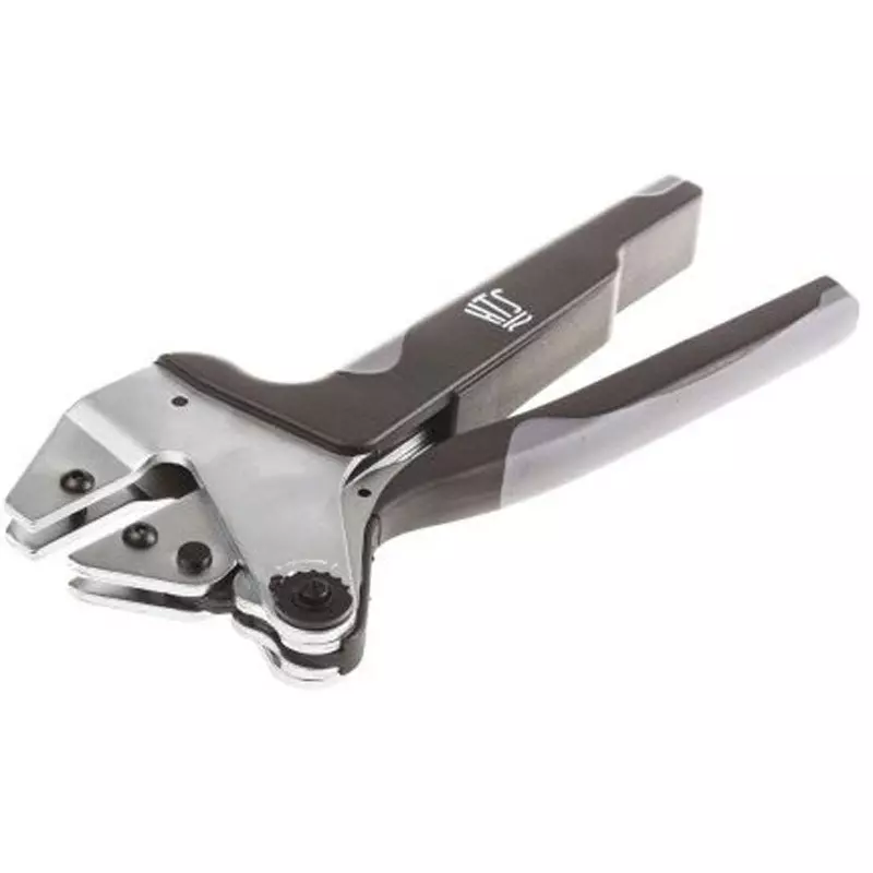 TE CONNECTIVITY Crimping Tool Crimping Tool Frame Type Hand Use With Ratchet Ratchet Mechanism, 1-1105850-8