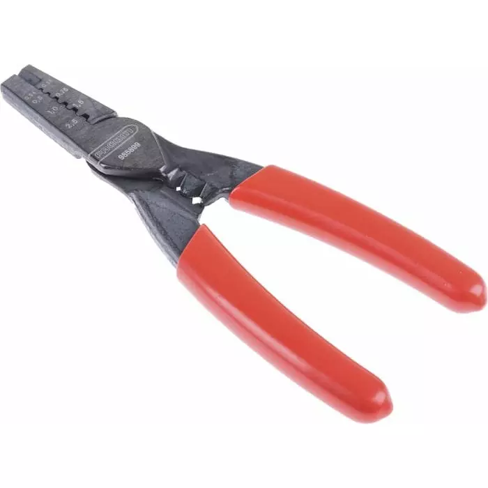 Facom 985 Hand Crimp Tool for Wire Ferrules, 0.5 - 2.5mmÂ² Wire, 985899