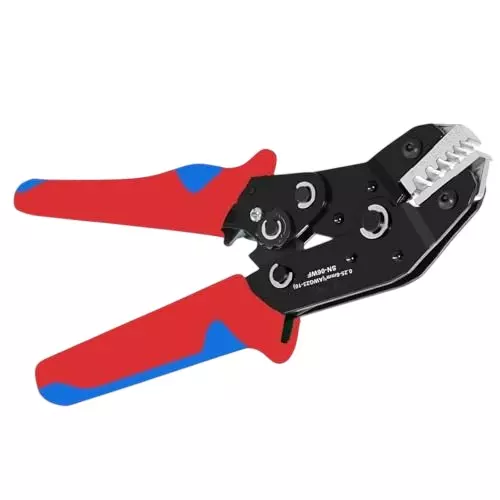 GENERIC SN-06WF Ratchet Terminals Crimping Tool AWG23-10 (0.25-6 mm²) – Wire Ferrule Terminal Crimper for Insulated Cord Pin Ends & Ferrules