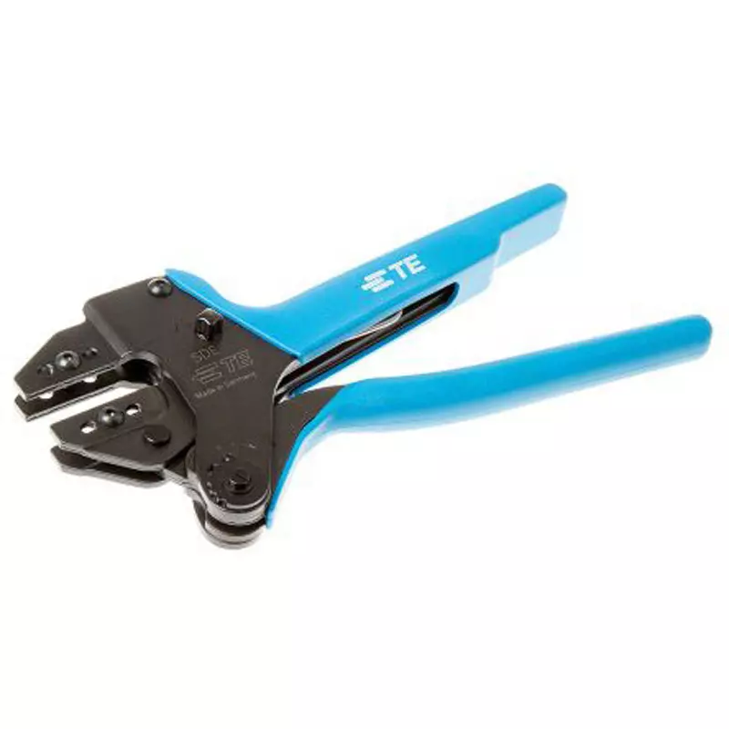 TE CONNECTIVITY Crimping Tool Crimping Tool Frame Type Hand Use With Ratchet Ratchet Mechanism, 9-1478240-0