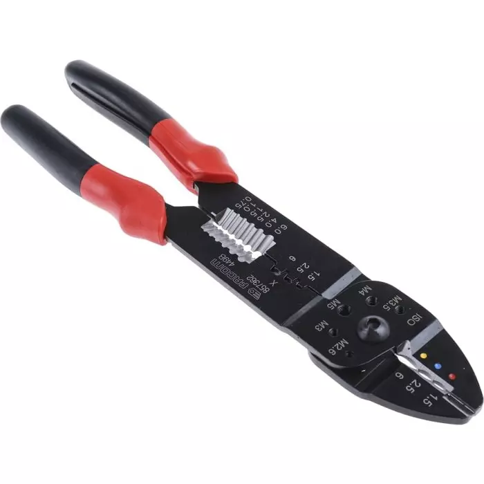 Facom Hand Crimp Tool for Insulated Terminals, 449BPB