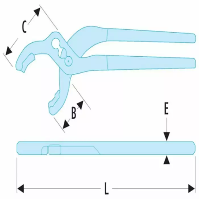 Facom Hand Crimp Tool, 410.S