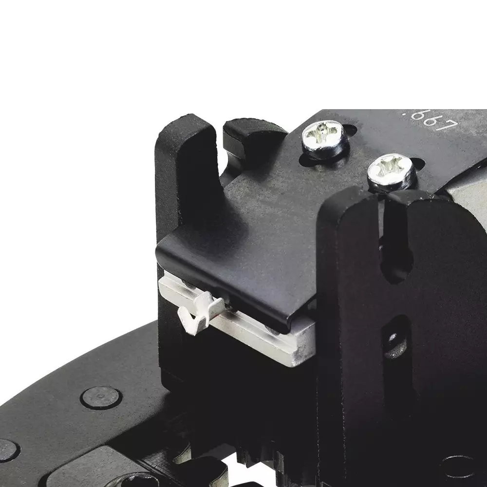 RENNSTEIG Ratchet Type Crimp Tool Black-Oxide Finish 0.03-0.09 mm² / 0.08-0.2 mm² / 0.2-0.56 mm² Capacity, R616 667 3 1