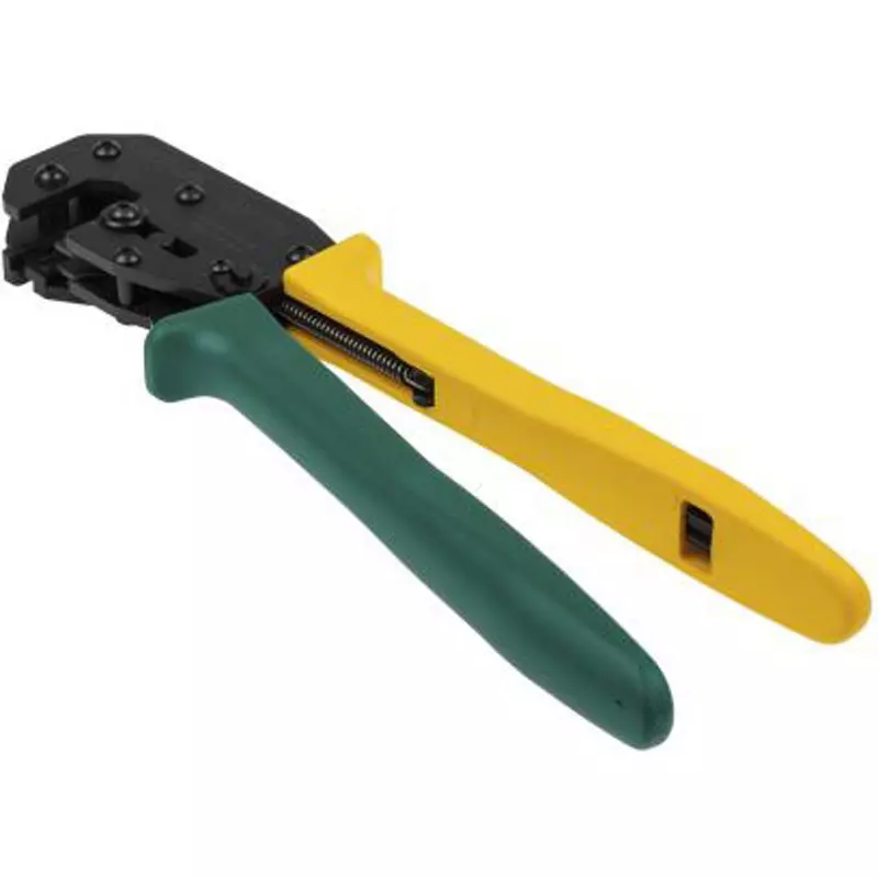 TE CONNECTIVITY Crimping Tool Crimping Tool Frame Type Hand Use With Ratchet Ratchet Mechanism, 169400