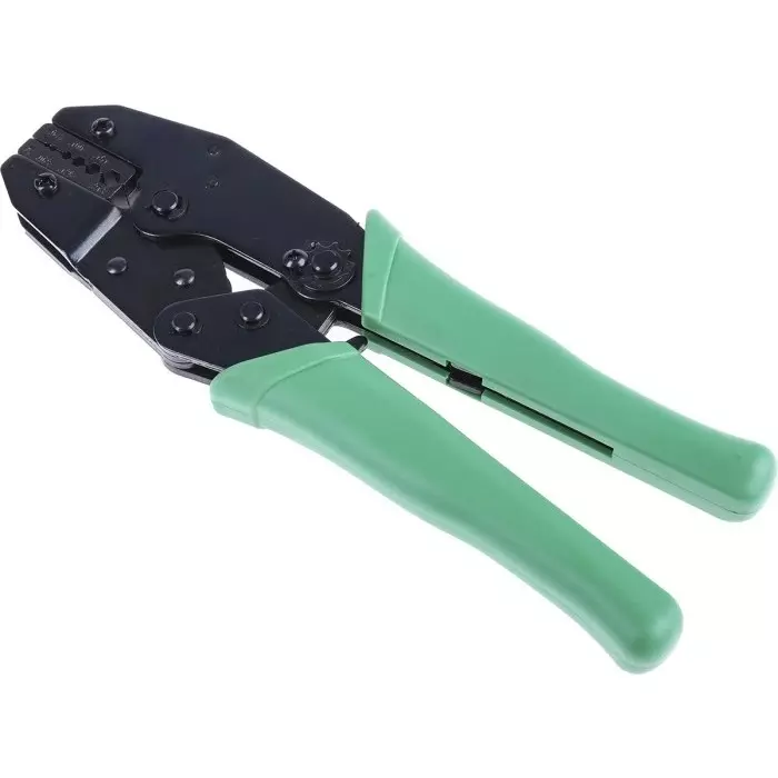 CINCH CONNECTIVITY SOLUTIONS Hand Ratcheting Crimp Tool for SMA Connectors SMB Connectors, 24-328P