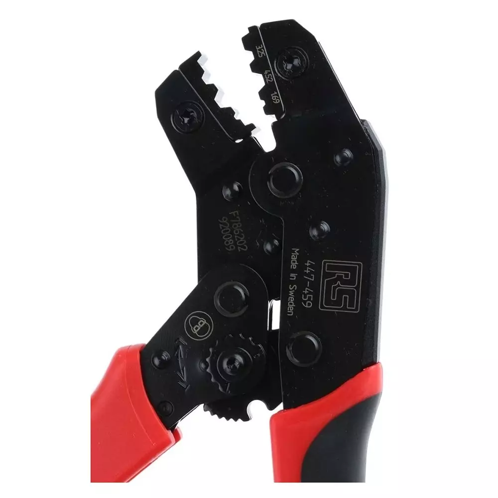 RS Pro Hand Ratcheting Crimp Tool for Coaxial Connectors