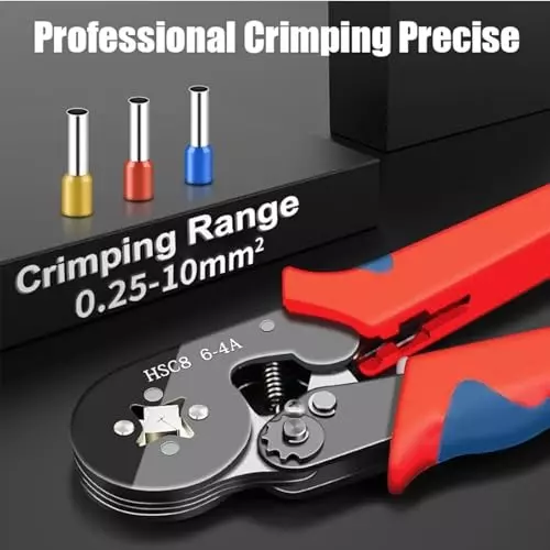 DY TOOLS Wire Crimping Tool Kit 0.25-10 mm Range for Wire Connector
