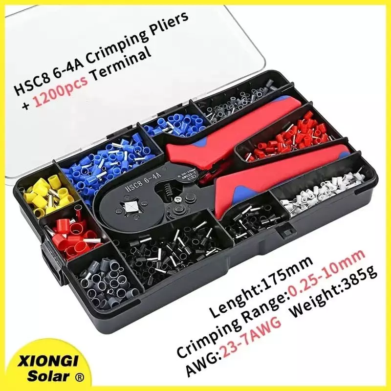 DY TOOLS Wire Crimping Tool Kit 0.25-10 mm Range for Wire Connector