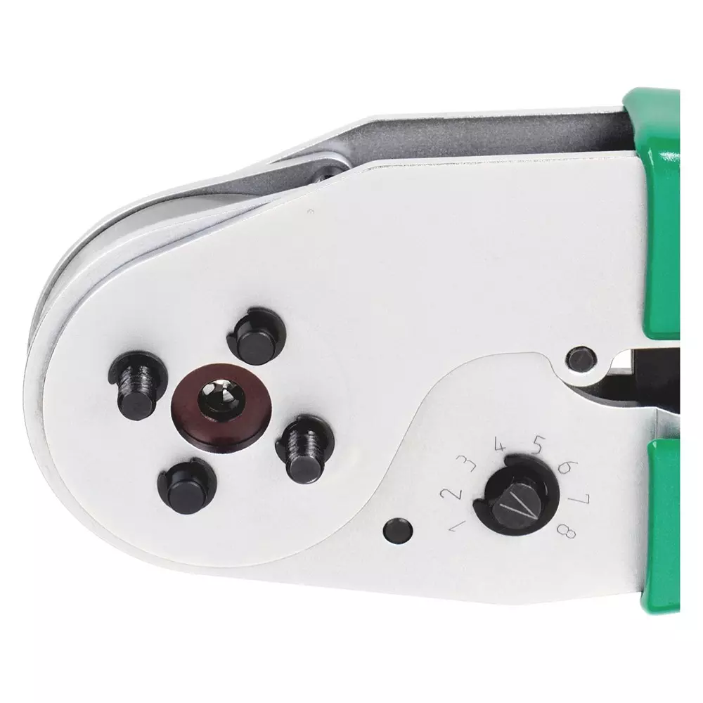 RENNSTEIG Hand Crimping Tool Chrome Plated AWG 28-16 Capacity Ø4 mm Maximum Contact Diameter, R8728 0000 6