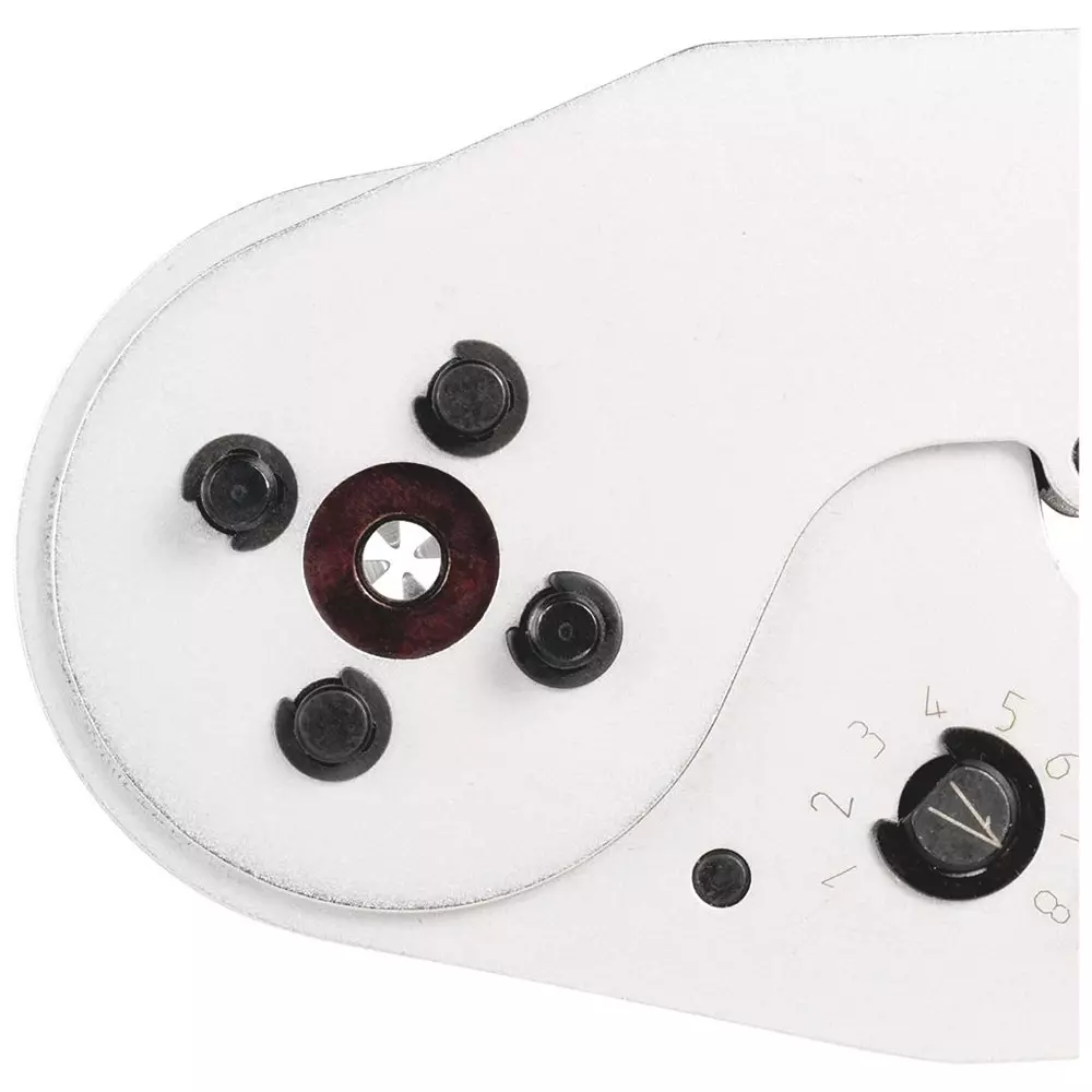 RENNSTEIG Hand Crimping Tool Chrome Plated AWG 28-16 Capacity Ø4 mm Maximum Contact Diameter, R8728 0000 6