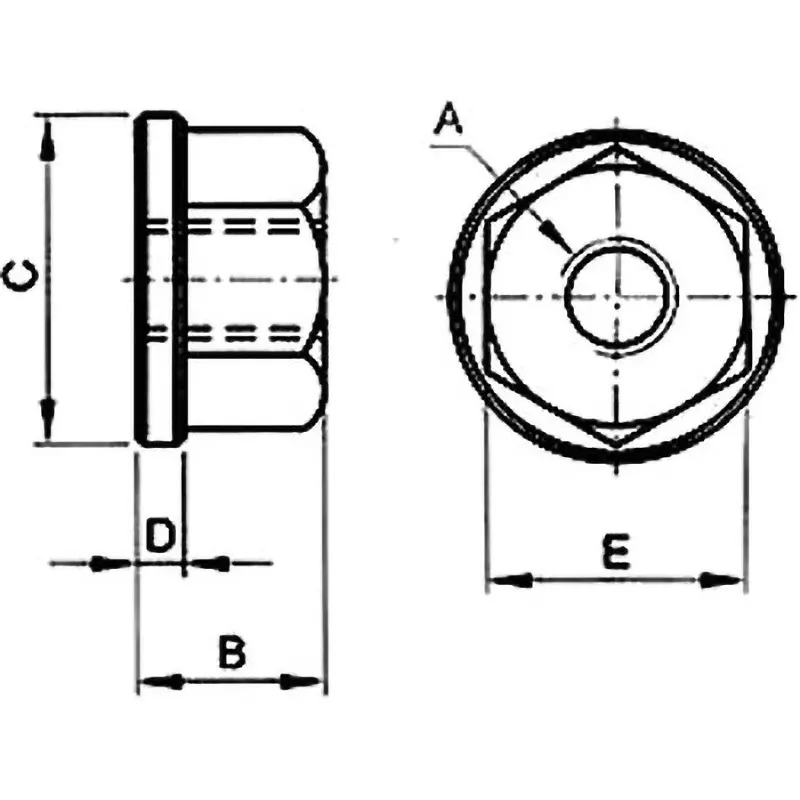 monotaro-flange-nut-s45c-homo-processing-m14-internal-thread-fn-m14