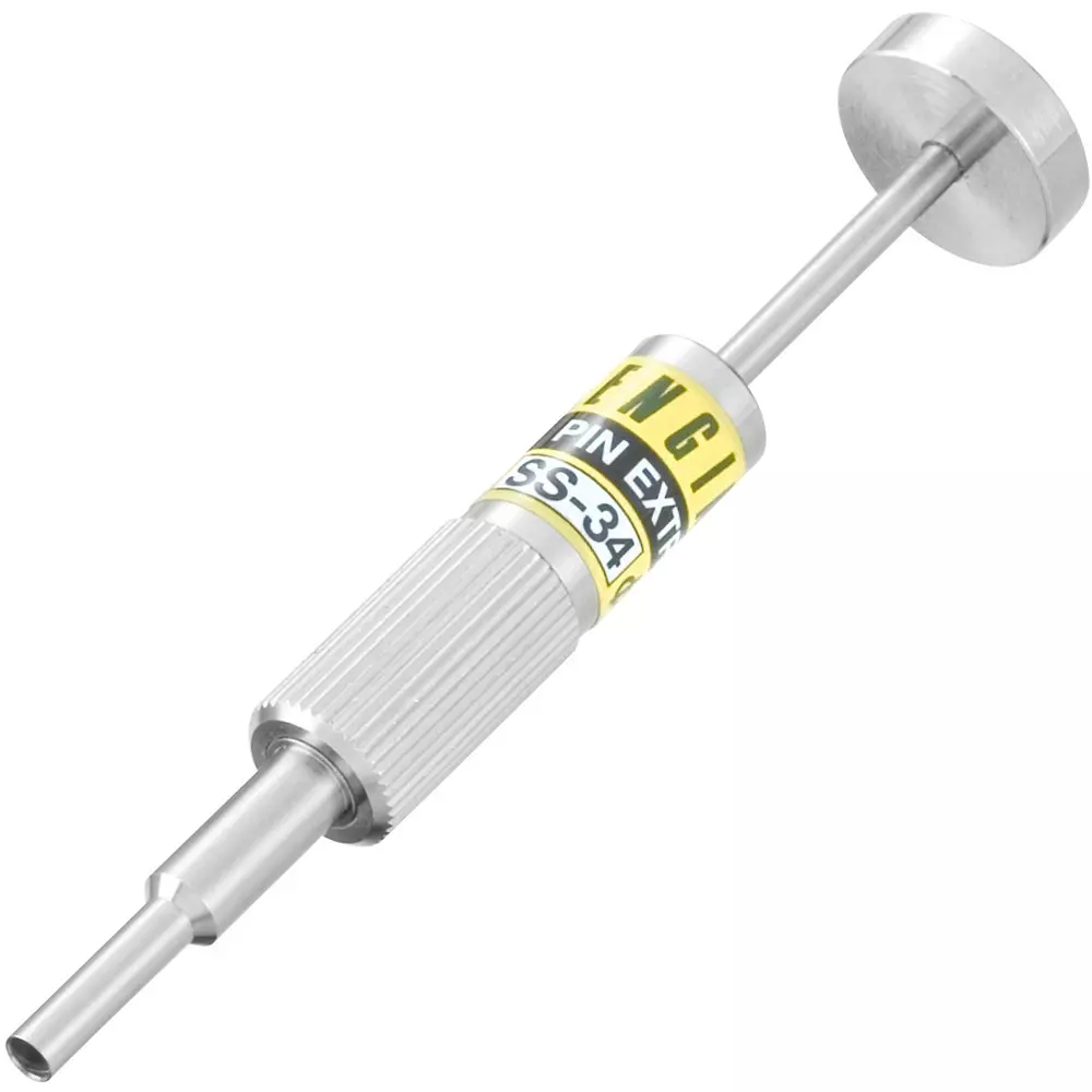 Engineer Crimp Pin Removal Tool SUS303G/C3604 φ12xφ64 mm Dimension, SS-34