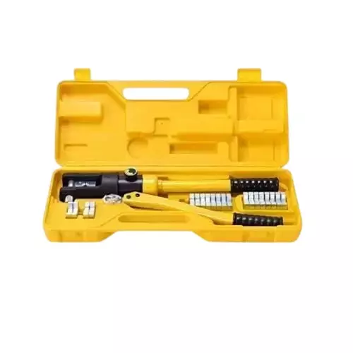 Hartley Steel Hydraulic Crimping Tool with 12 Pairs of Crimping Dies 10-400 mm² Crimping Capacity 20000 Kg Pressure, YQK-400