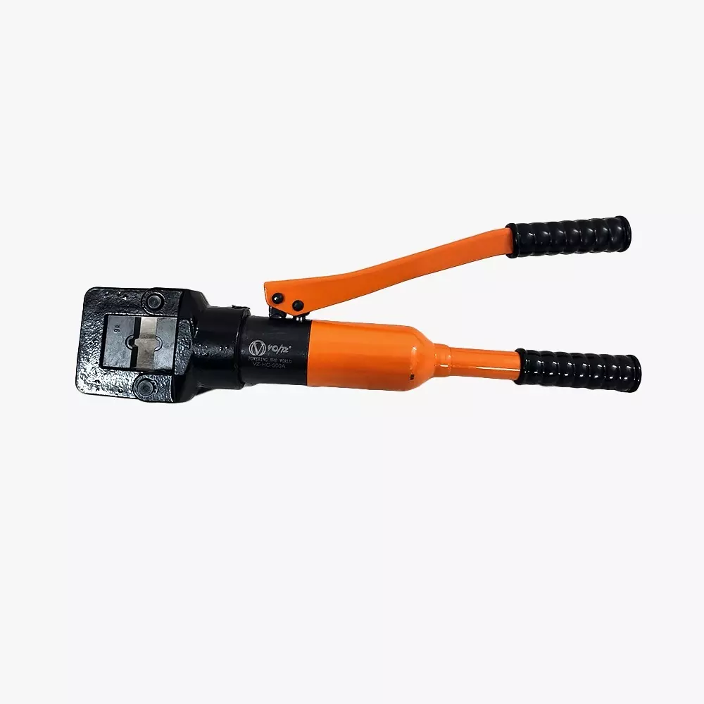 Voltz Hydraulic Crimping Tool with 24 Crimping Dies, 22 Ton Crimping Force and 16-500 mm Copper Crimping Rate, VZ-HC-500