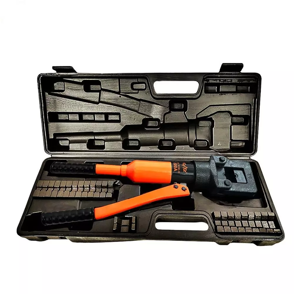 Voltz Hydraulic Crimping Tool with 22 Ton Crimping Force and Hexagon Crimping, VZ-HC-500