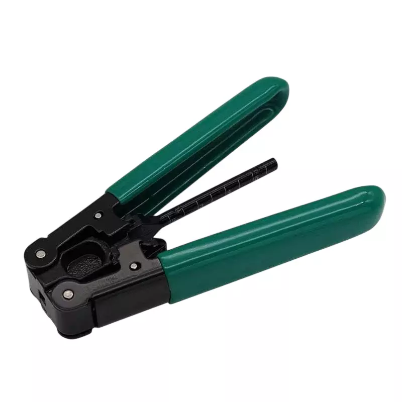 GENERIC Fiber Optic Cable Stripper Tool Metal Dark Green for Fiber 125 μm Diameter