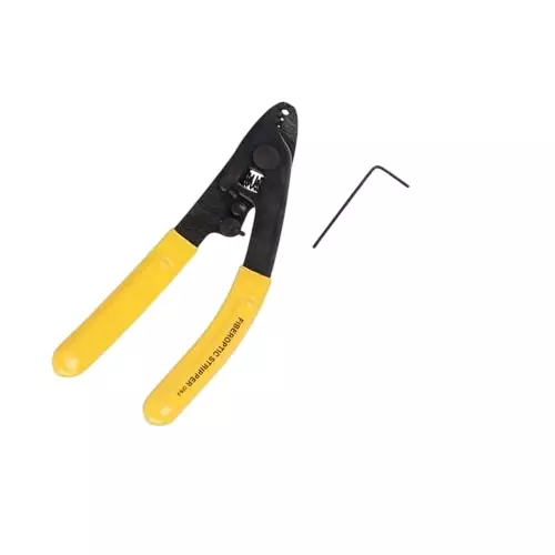 GENERIC Optical Fiber Stripper 3 Port Tool High Carbon Steel FTTH (1 Kit)