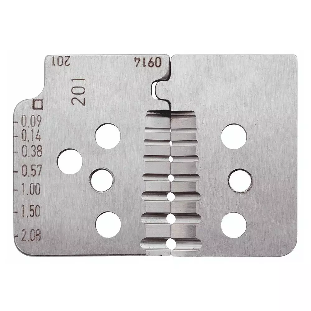 RENNSTEIG Insulation Stripper Black-Oxide Finish with Ergonomic 2C Grips for PTFE Insulated Cable, R708 201 3