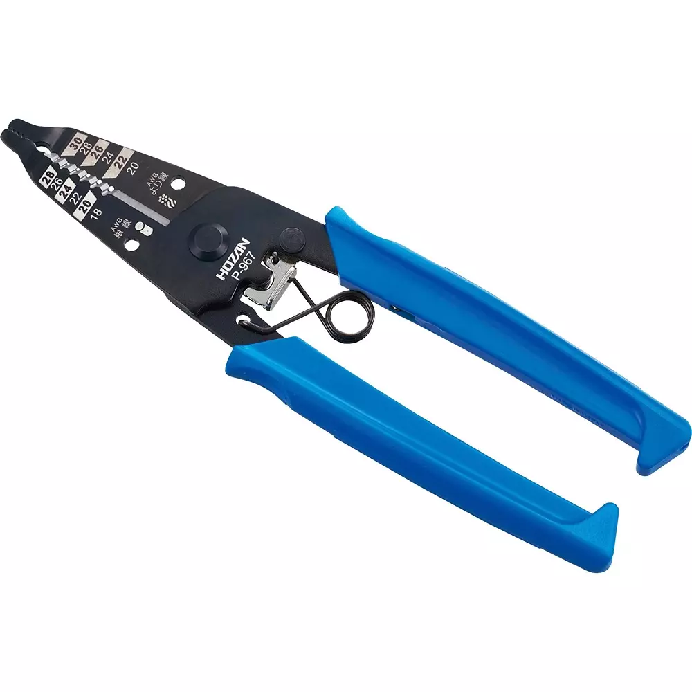 HOZAN Wire Stripper 163 mm Overall Length, P-967