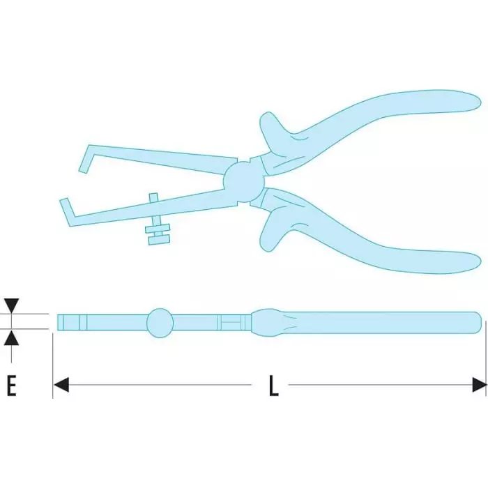 Facom 194 VDE Series Wire Stripper, 2.5mm Max, 170 mm Overall, 194.17AVSE