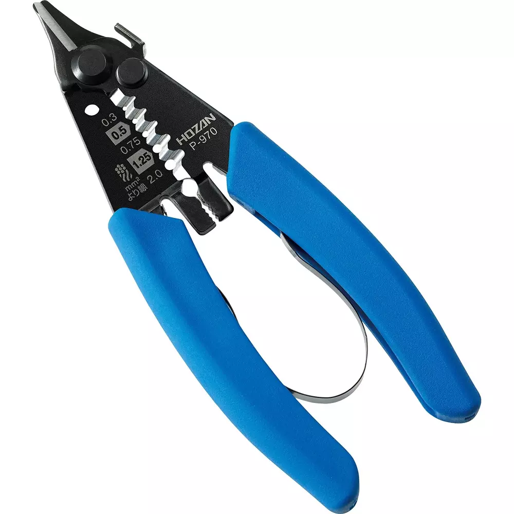 HOZAN Wire Stripper 137 mm Overall Length, P-970
