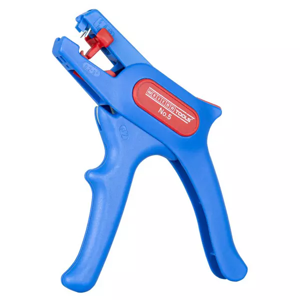 WEICON Wire Stripper No. 5 165 mm (6.5 inch) Glass Fiber-Reinforced Polyamide Blue, Red