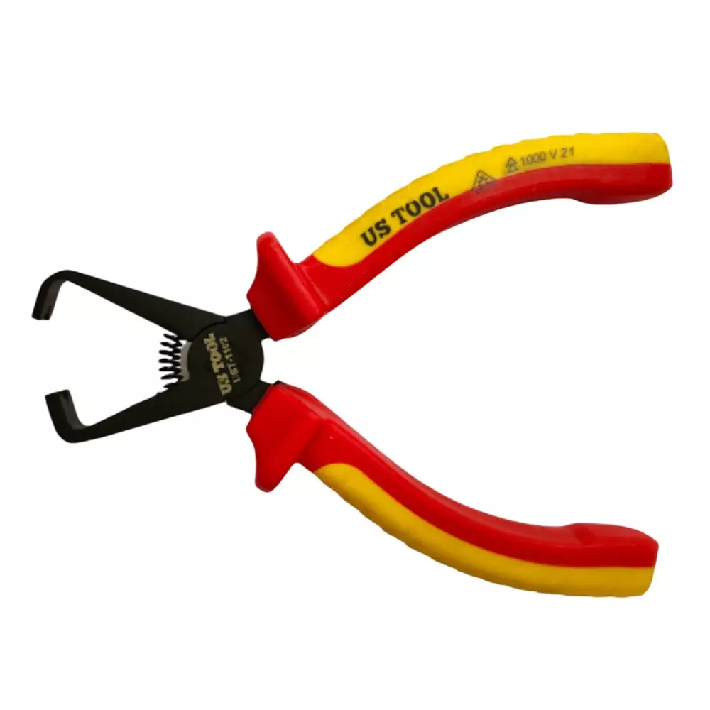 Us Tool Insulated Wire Stripping Plier 160 mm (6.2 Inch) Overall Length 1000 V Aisi 6150 Material, Ust-1102