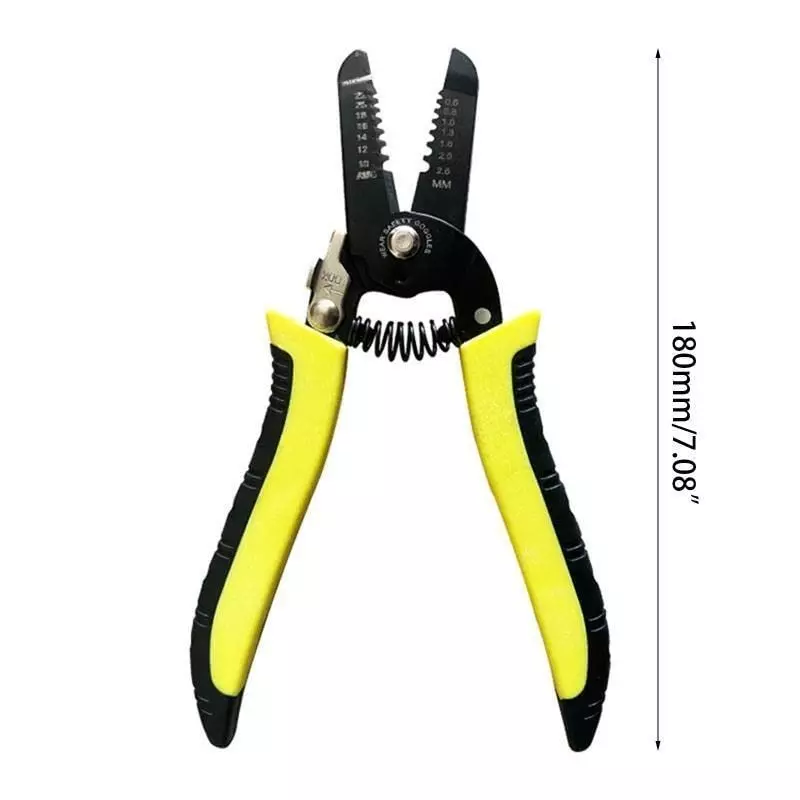 YADAV Wire Stripping Plier 180 mm for Crimper Cable Stripping Crimping Cutter