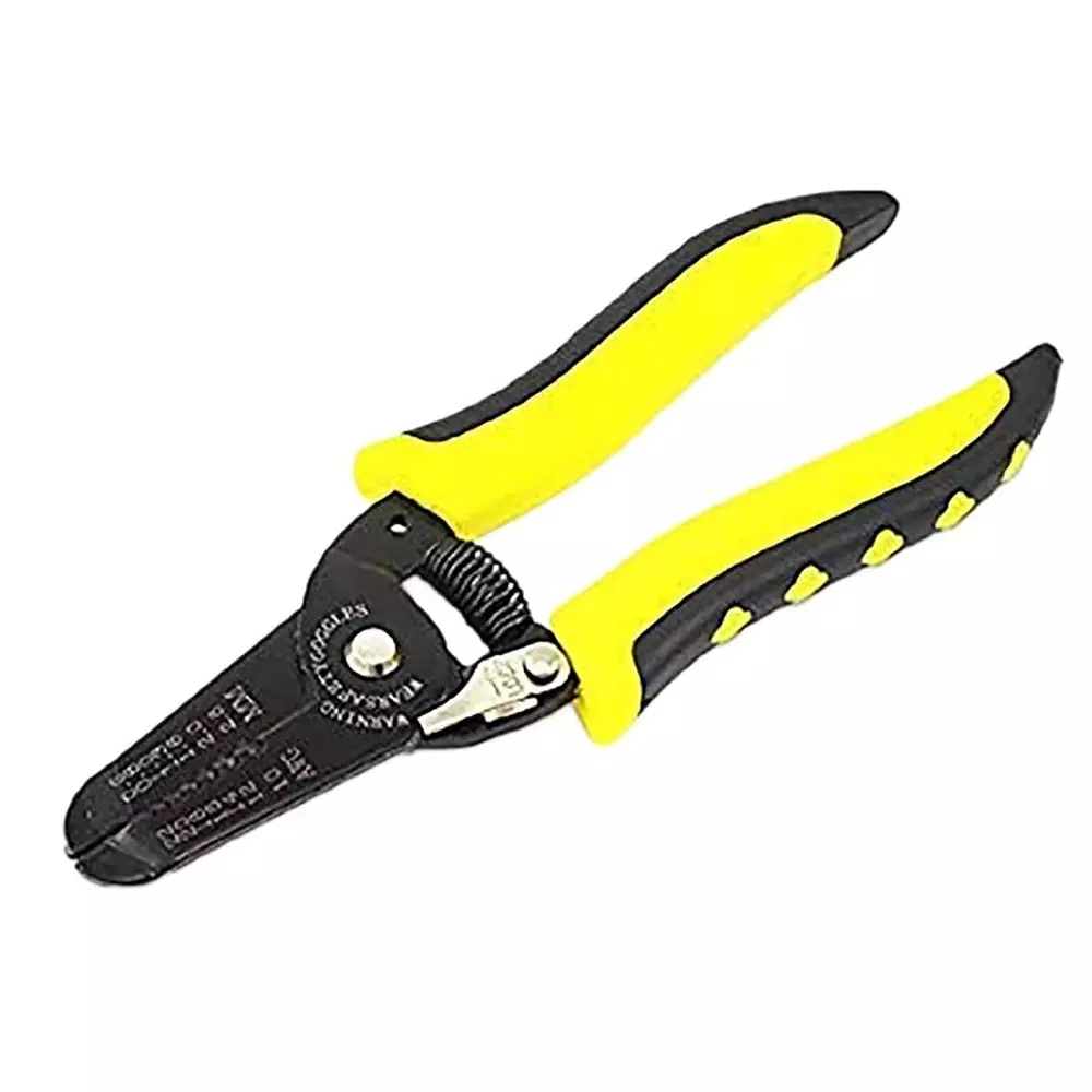 DY TOOLS Professional Wire Stripper and Cutter Tool Spring-Loaded Design with Ergonomic Handle, ‎WS-001