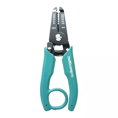 MULTICOMP PRO Precision Wire Stripper Solid & Stranded Wires For Use With 30 AWG to 20 Stripping Capacity, MP009747