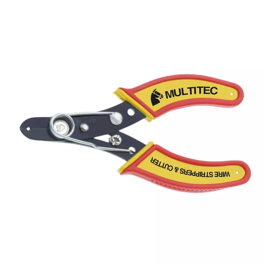 Multitec Wire Stripper & Cutter Stainless Steel & Plastic for Wire & Cable Cutting, 150 B